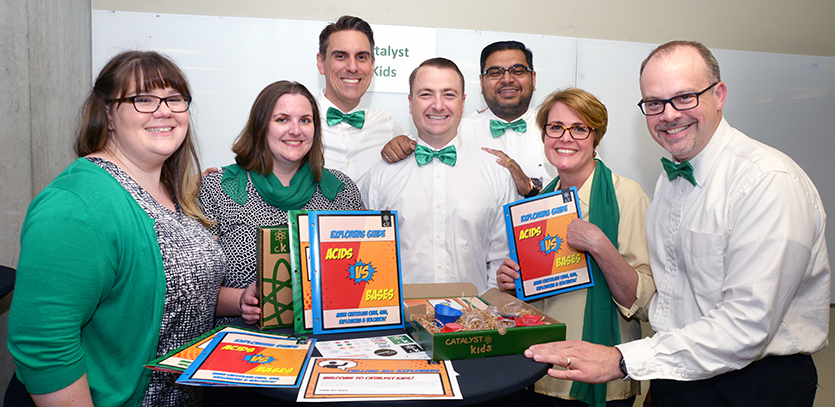 Students designed Catalyst Kids, a kit to connect parents and children through activities.