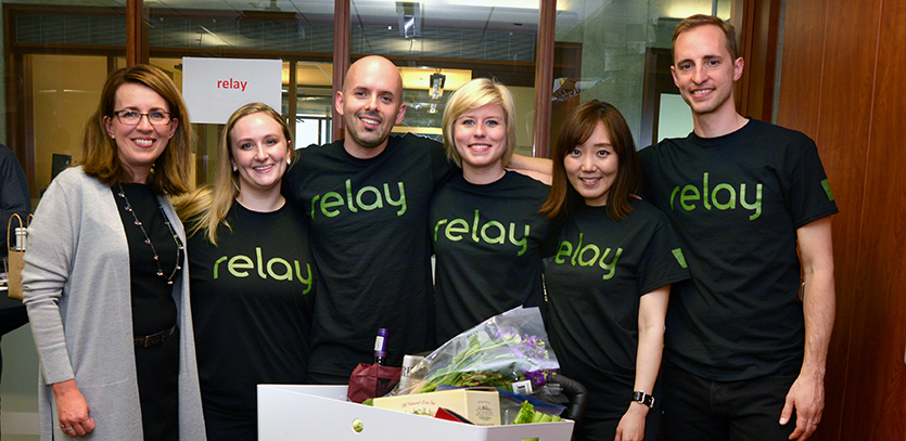 A team of students designed an upscale personal cart called Relay.