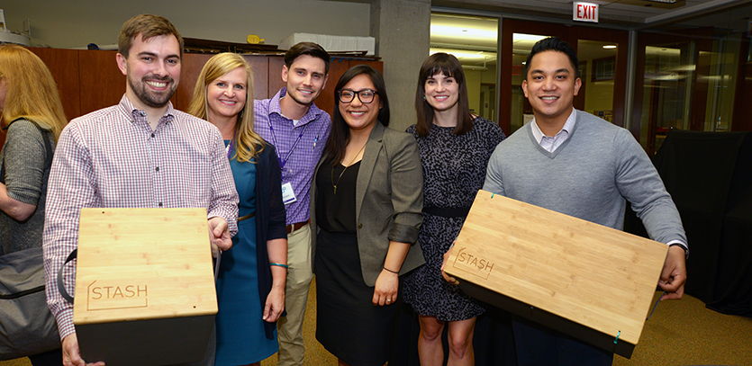 Students created a subscription plan for an on-demand storage system called Stash.