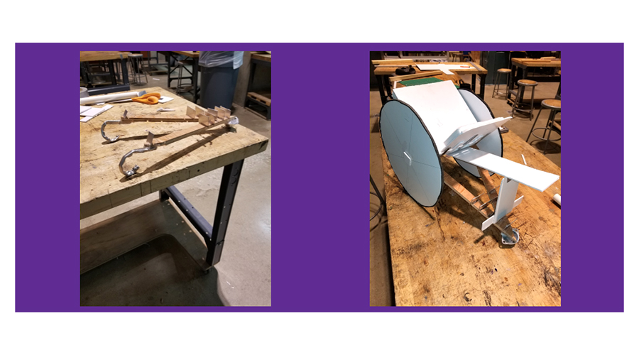 The team developed mockups for what became The Alligator Tail.