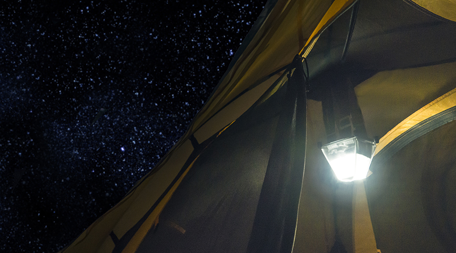 Fire + Light, an innovative camping multi-tool and lantern.