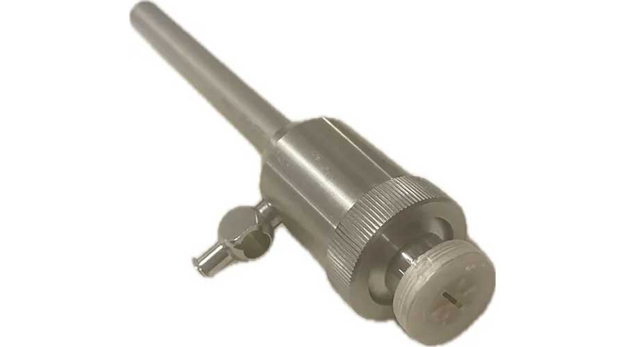 The student team's design concept features a reusable trocar seal cap attachment that can be sterilized.